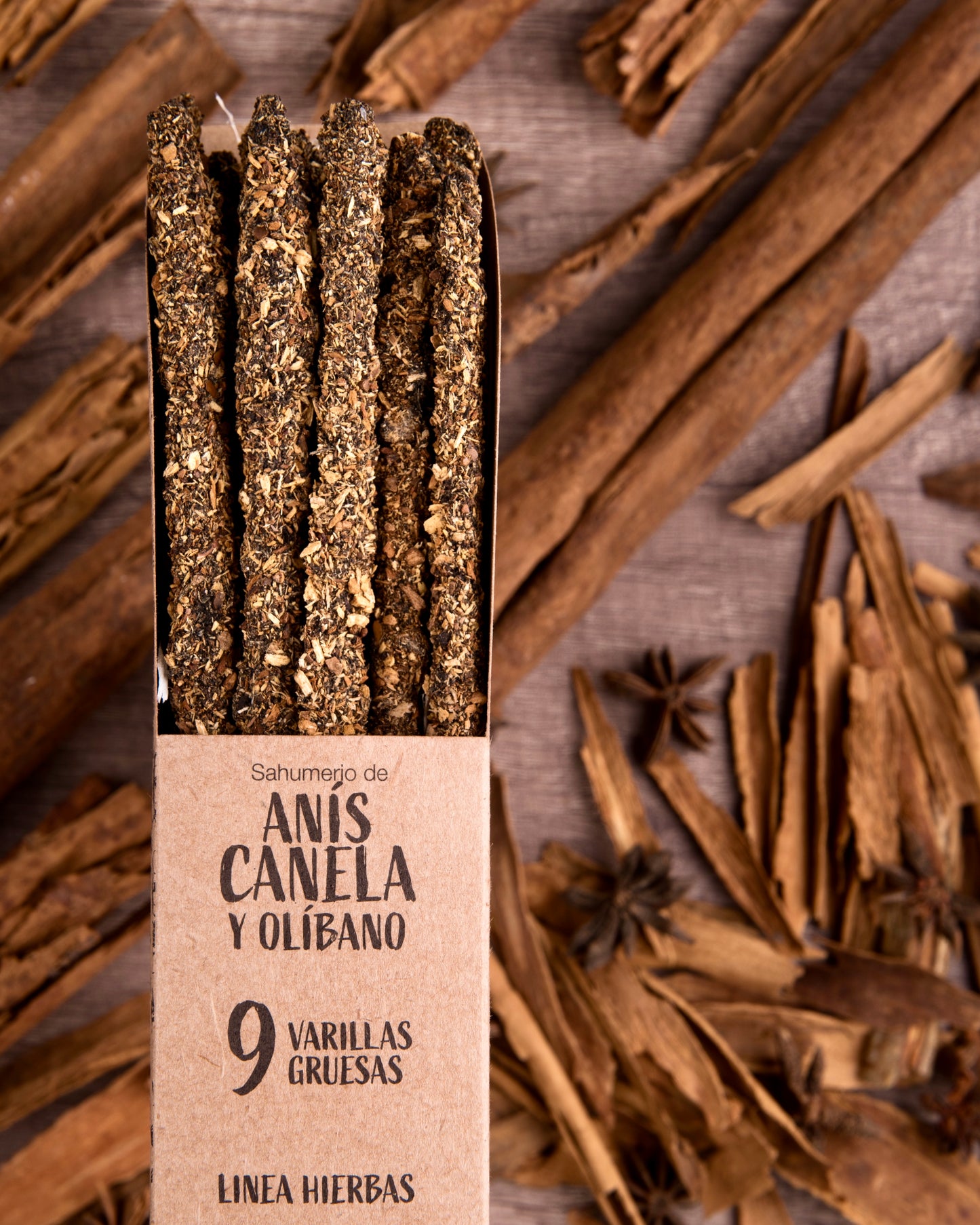 Incienso Sagrada Madre Herbal | Anís, Canela y Olíbano.