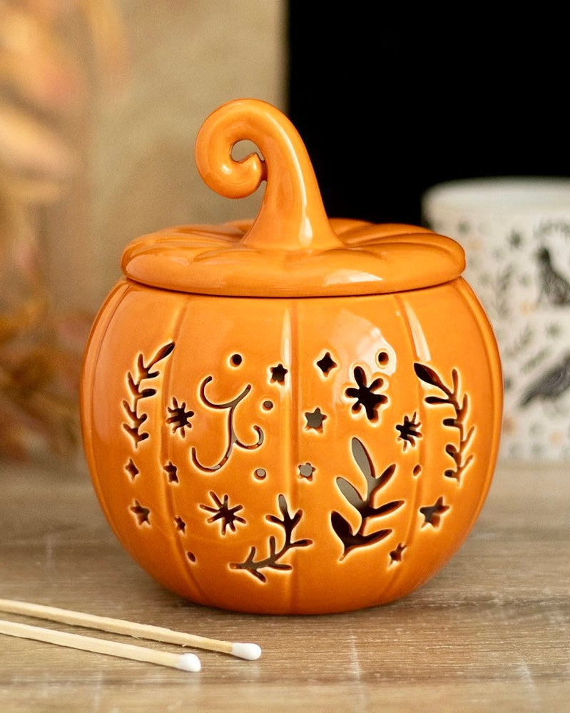 Quemador Calabaza Naranja | La magia del otoño en tu hogar.