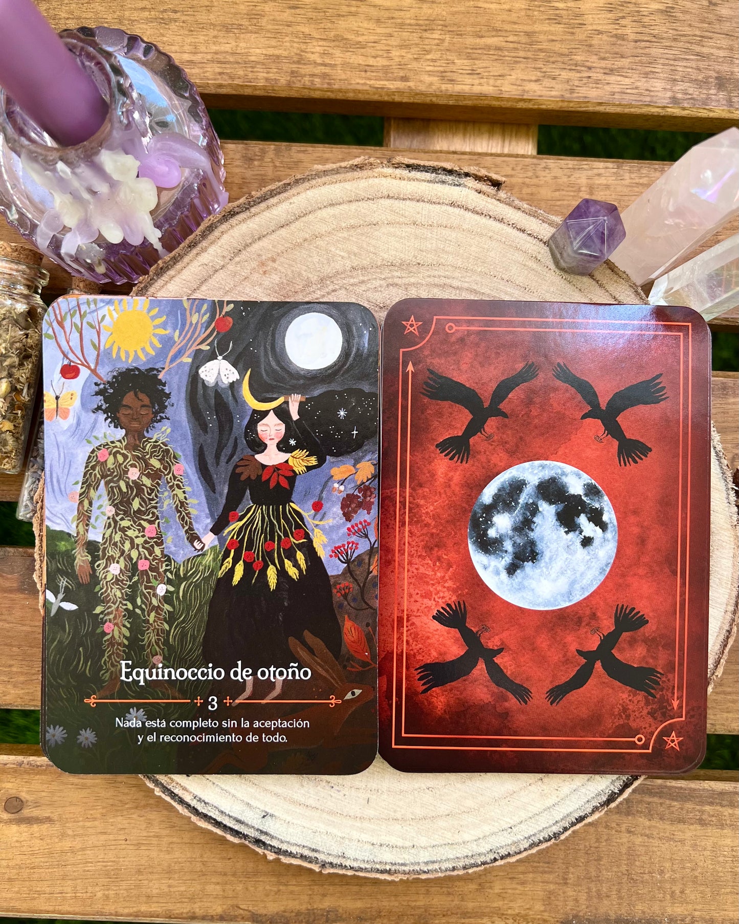Oráculo Estaciones de la Bruja Mabon