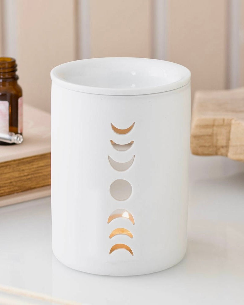 Quemador Fases Lunares Mate | La magia de la luna en tu hogar.