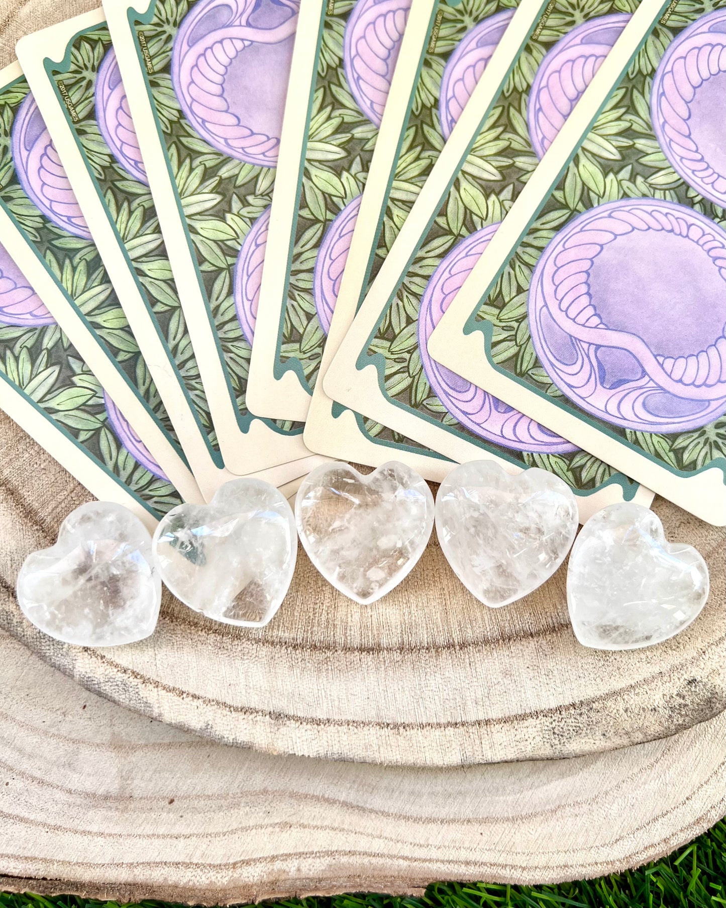 Corazón mini Cuarzo Cristal