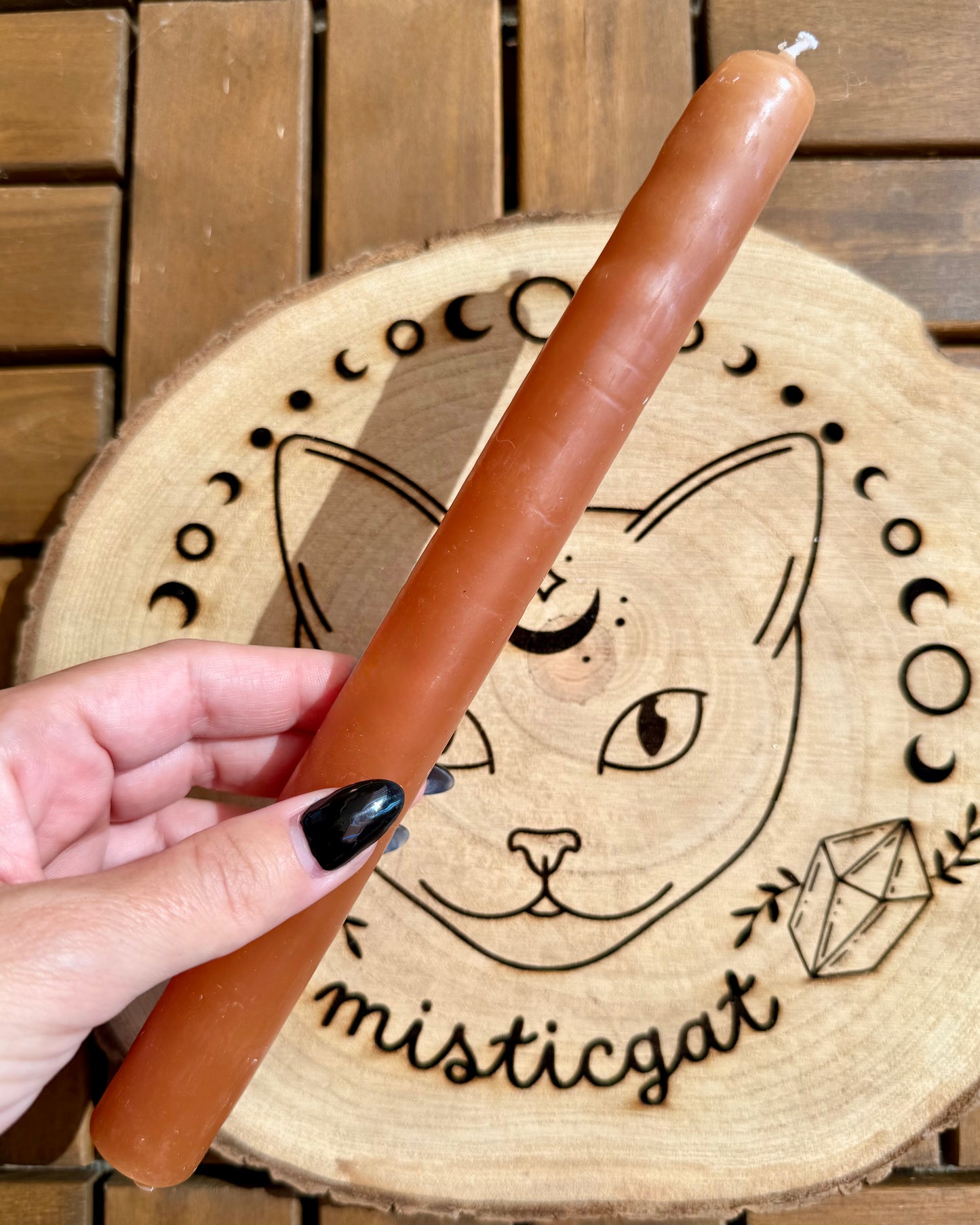 Vela Artesanal de Palo Santo | Limpieza, sanación y equilibrio.