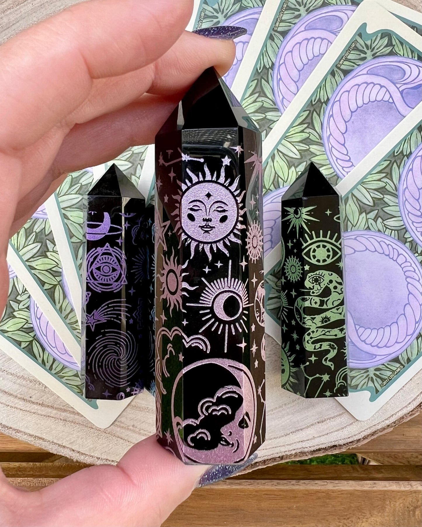 Generador Obsidiana Místico | Protección, Energía y Conexión Espiritual