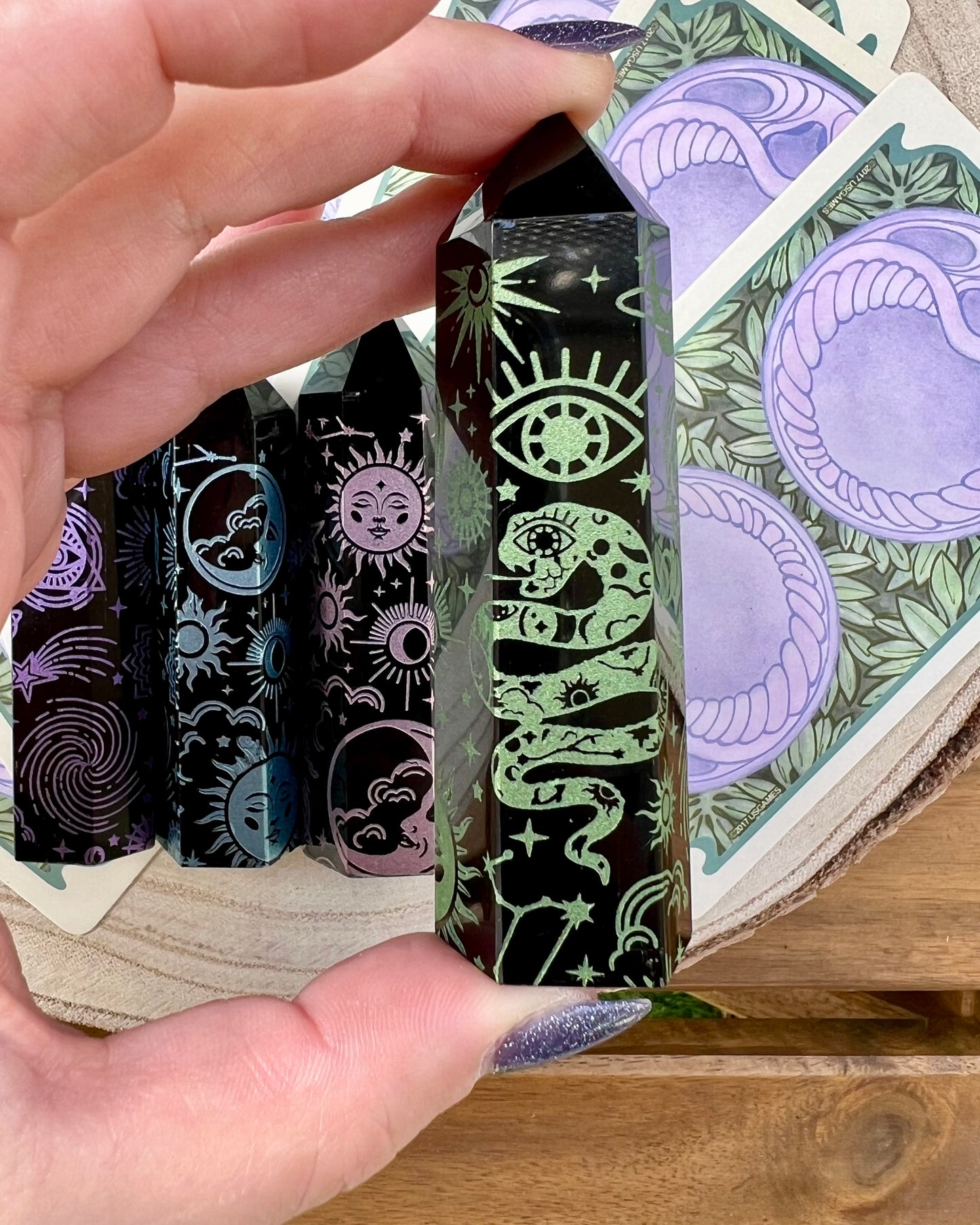 Generador Obsidiana Místico | Protección, Energía y Conexión Espiritual