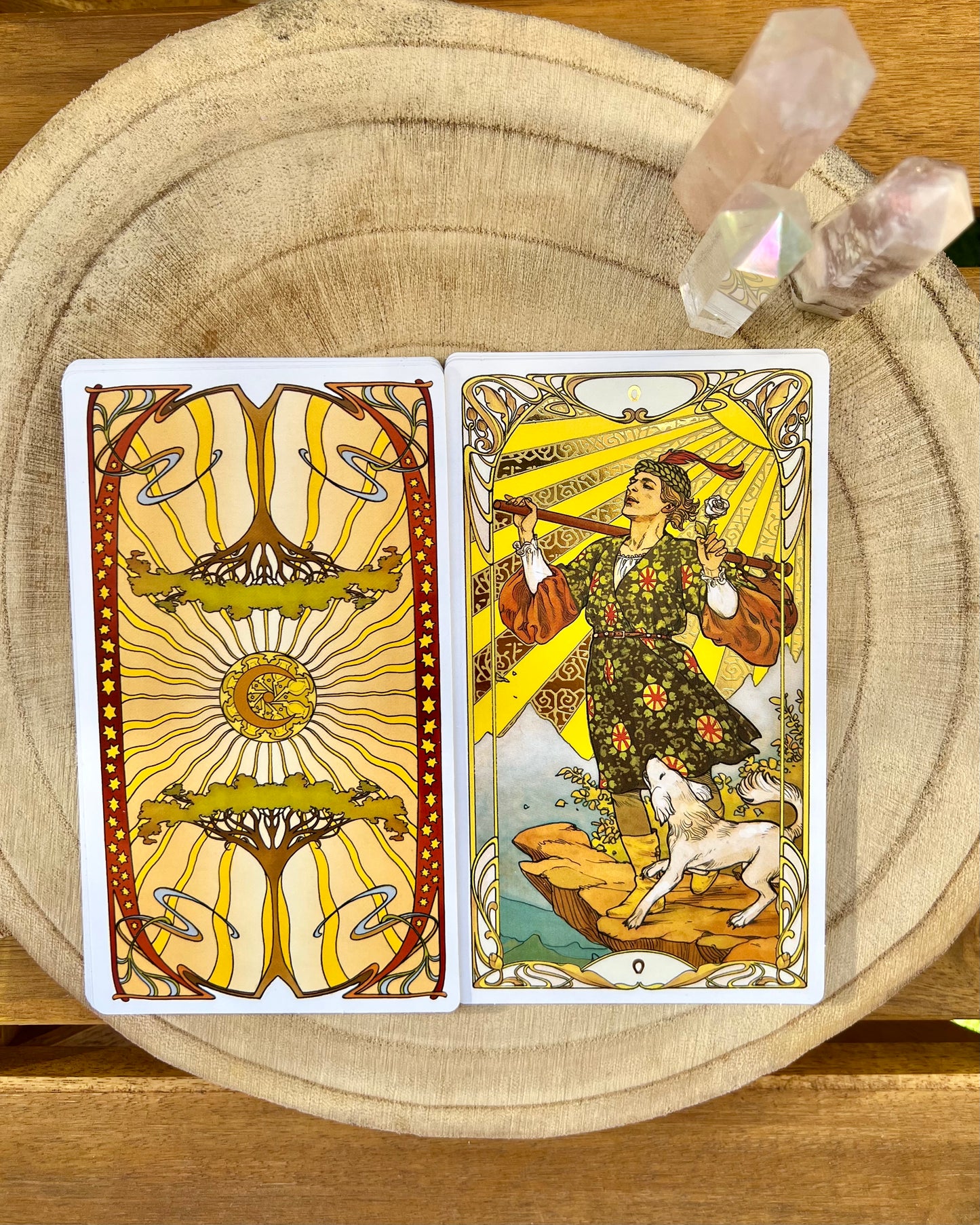Tarot Golden Art Nouveau | Arcanos Mayores