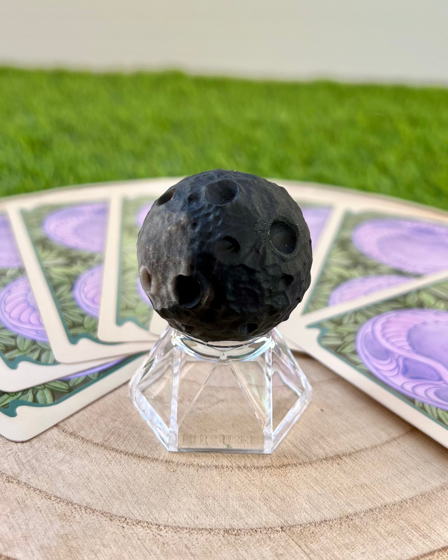Luna de Obsidiana Plateada | Protección y Transformación.