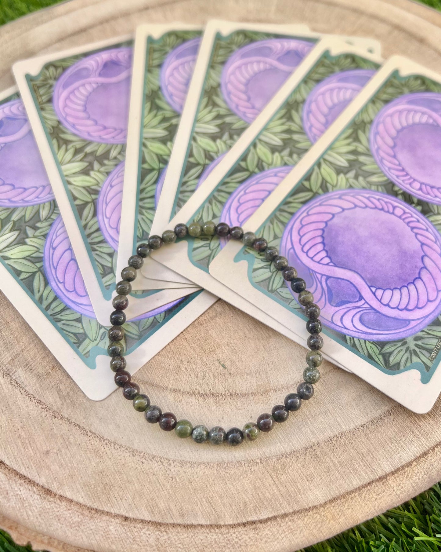 Pulsera Sangre de Dragón 4mm | Protección, Coraje y Fuerza