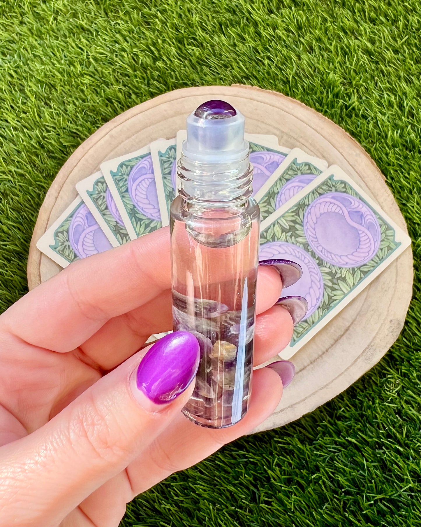 Roll-Ons Energéticos Tarot | Aceites y Minerales para la Transformación Espiritual