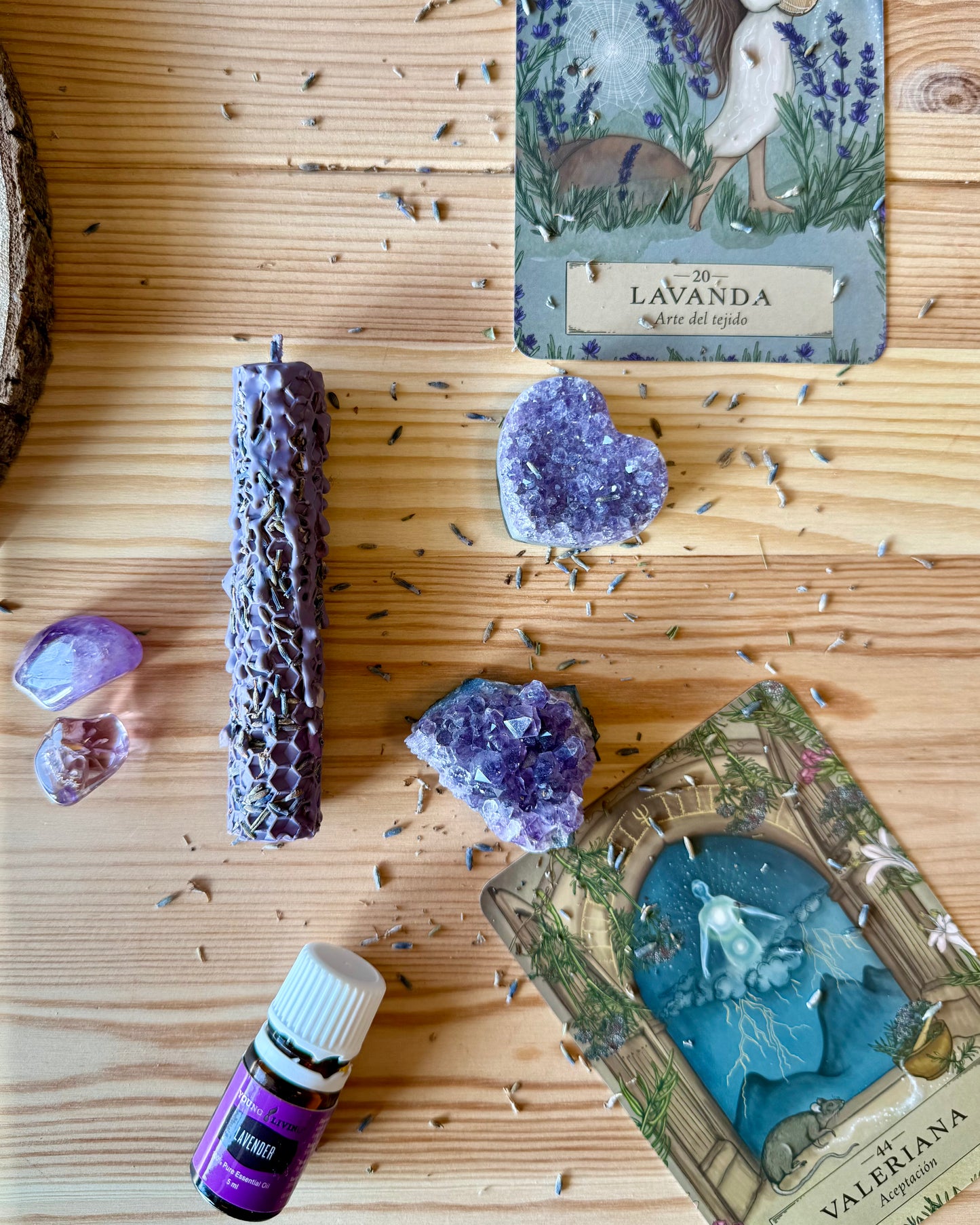 Vela Alquímica Lavanda | Alquimia del Umbral.