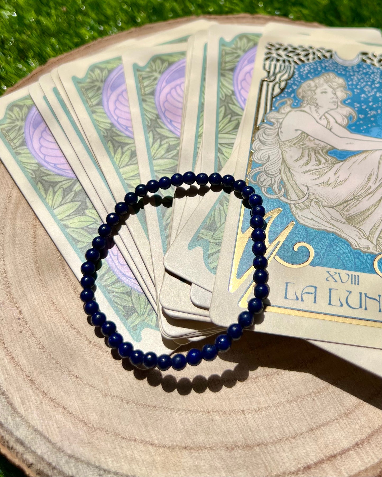 Pulsera Lapislázuli 6mm | Comunicación e Iluminación.