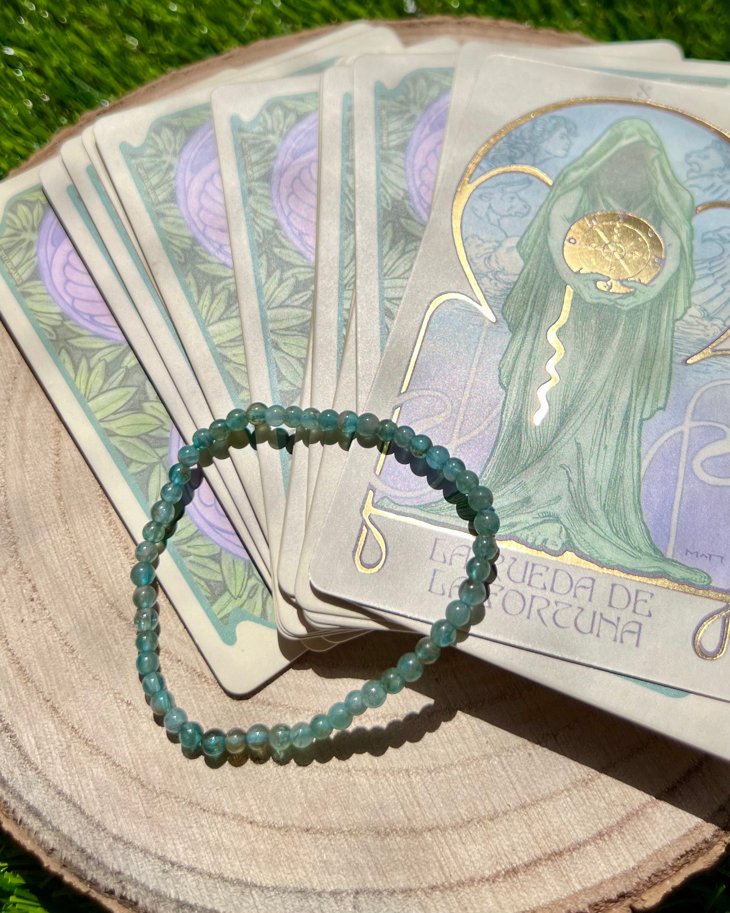 Pulsera Apatita 4mm | Curación y Motivación.