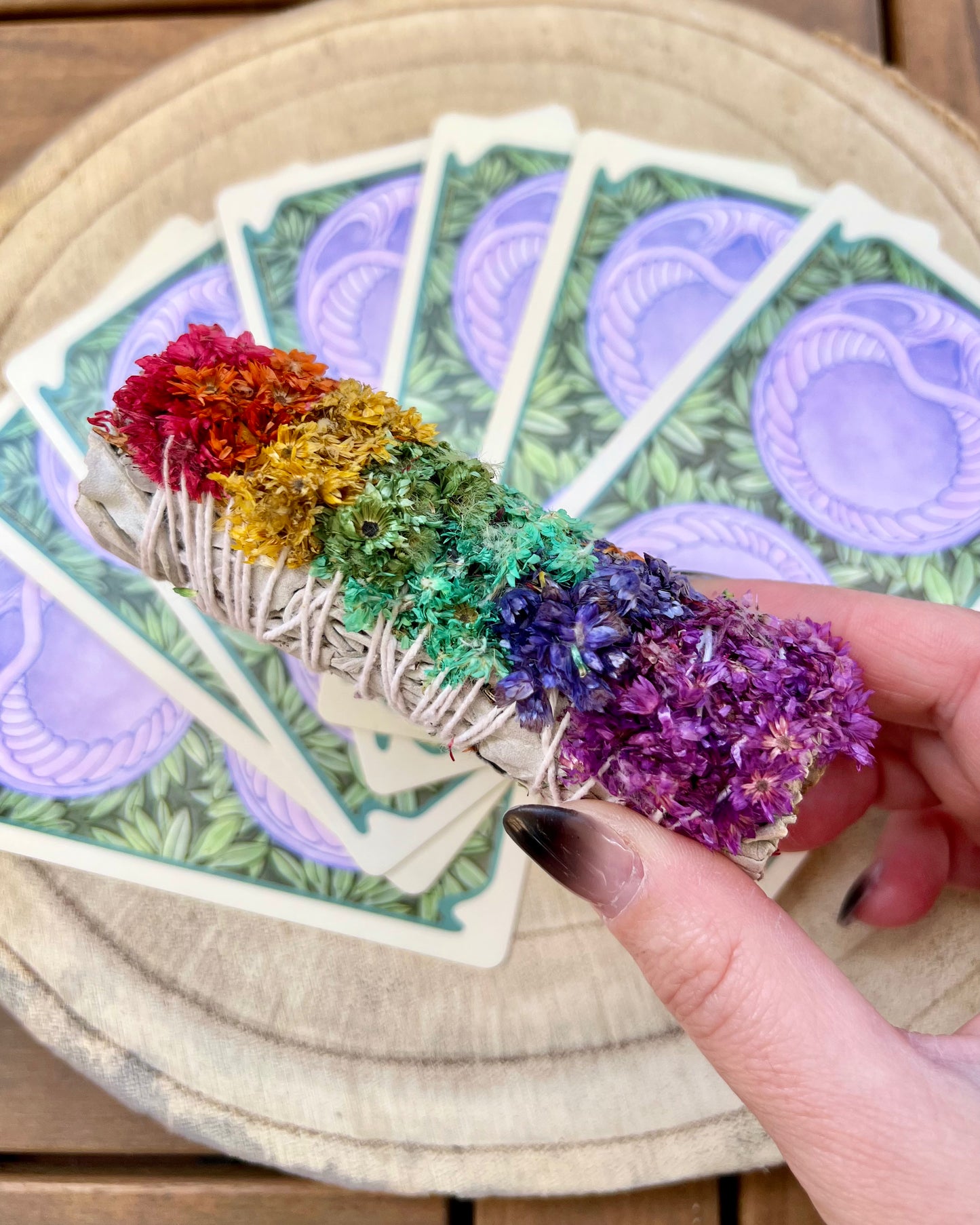 Atado Salvia Blanca con Verbasco | Equilibrio y Armonización de los Chakras