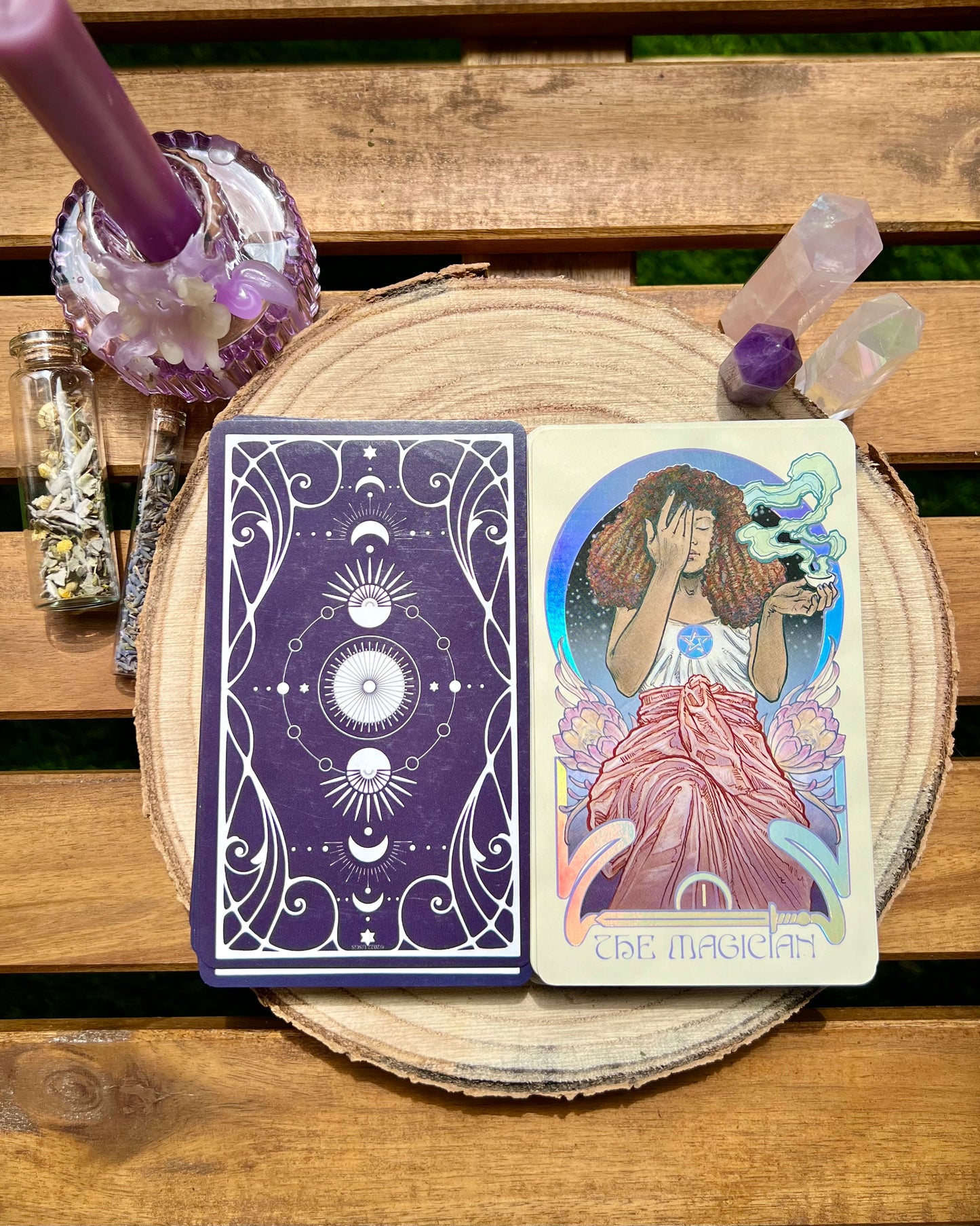 Tarot Visiones Etéreas Luna