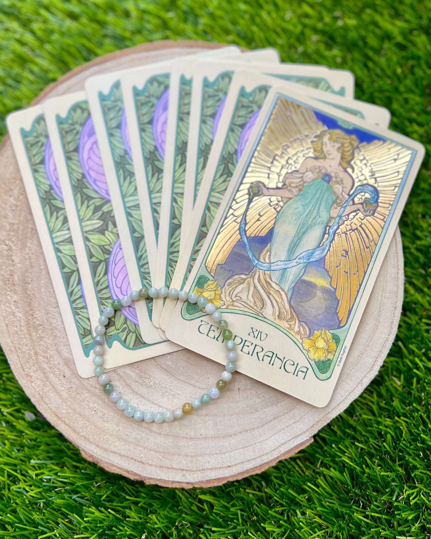 Pulsera Jade 4mm | Buena suerte, Calma y Protección.