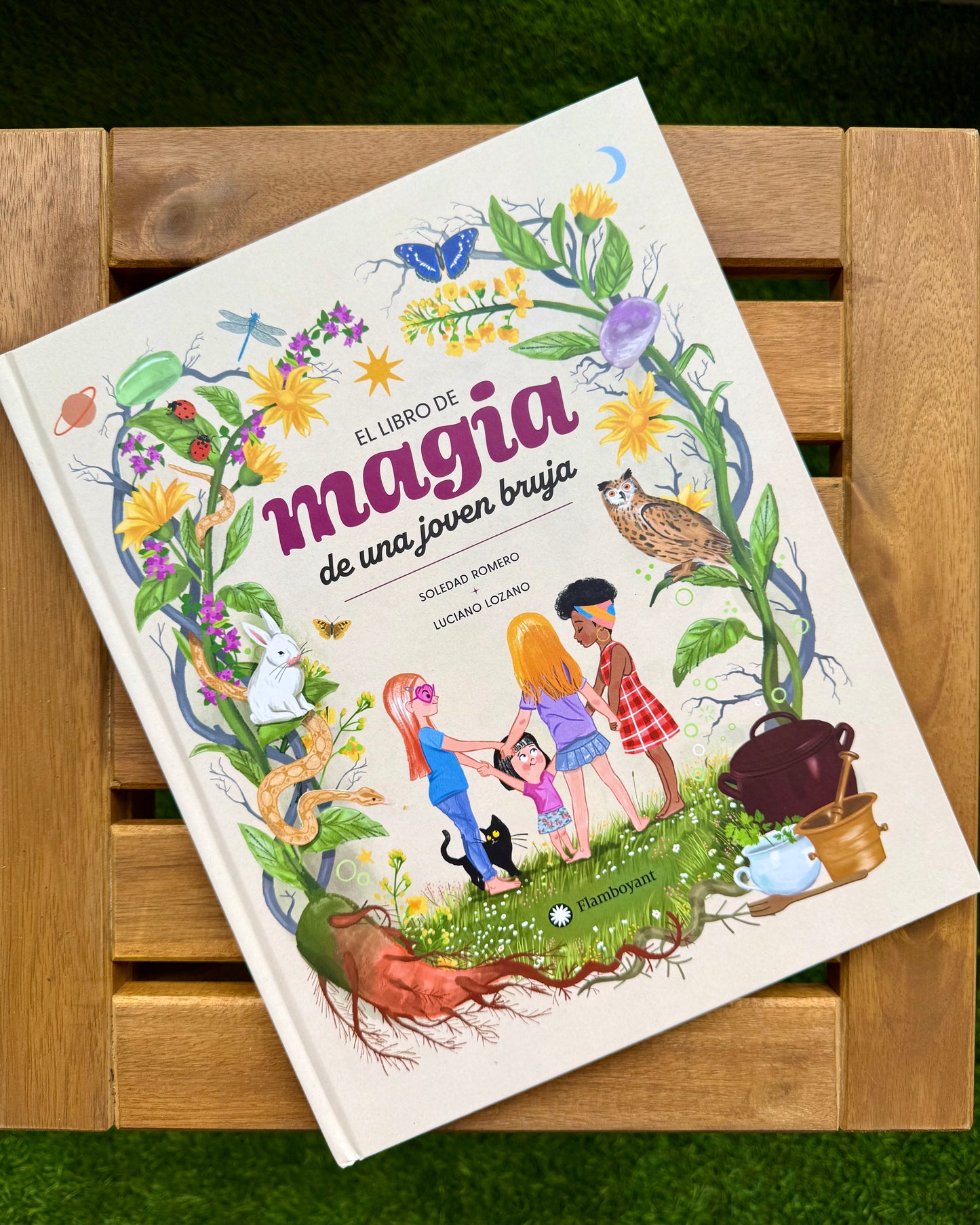 El Libro de Magia de una joven Bruja | Libro infantil ilustrado.