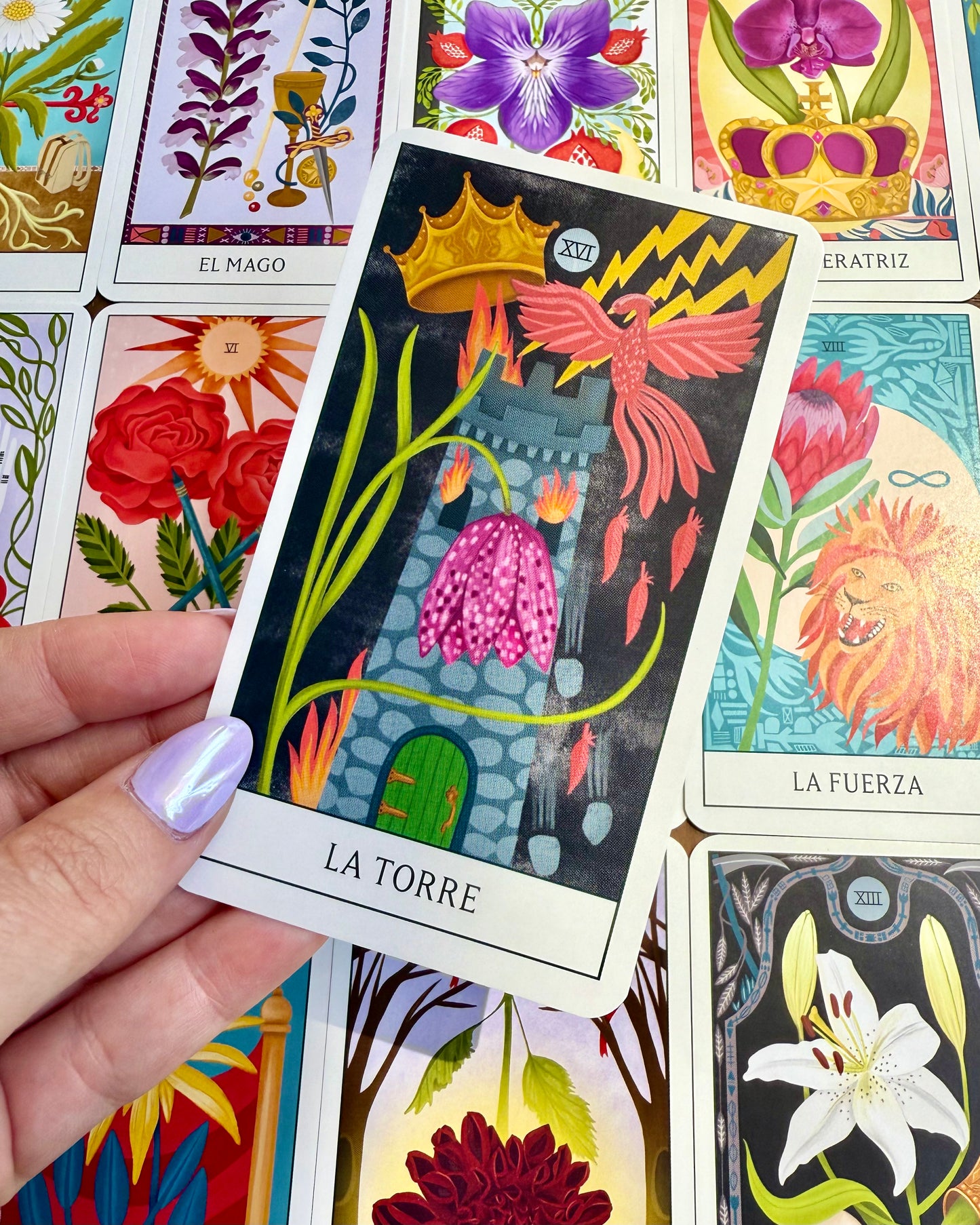Tarot Floral | Aprende el lenguaje de las Flores.