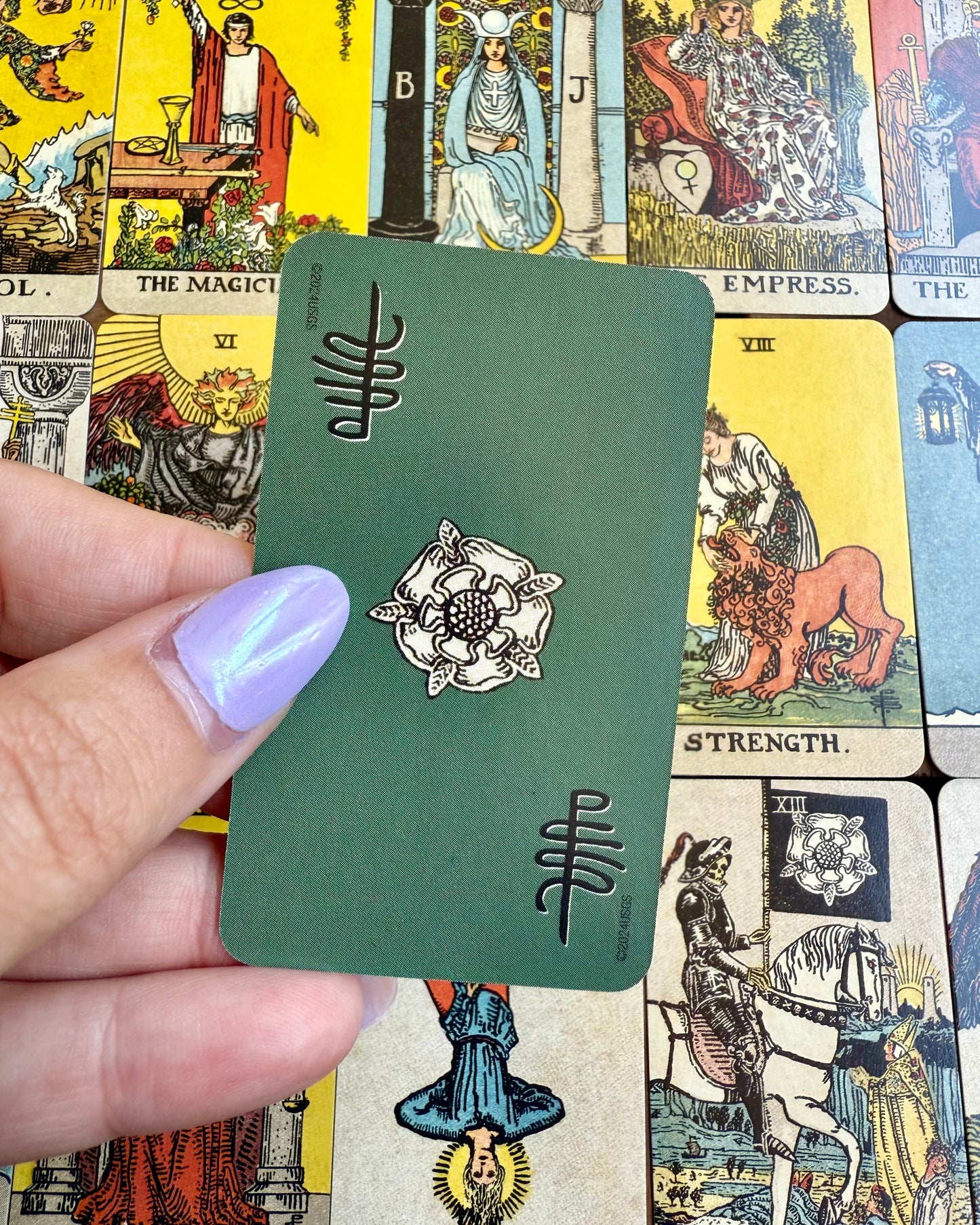 Tarot Clásico Smith-Waite | Borderless MINI.