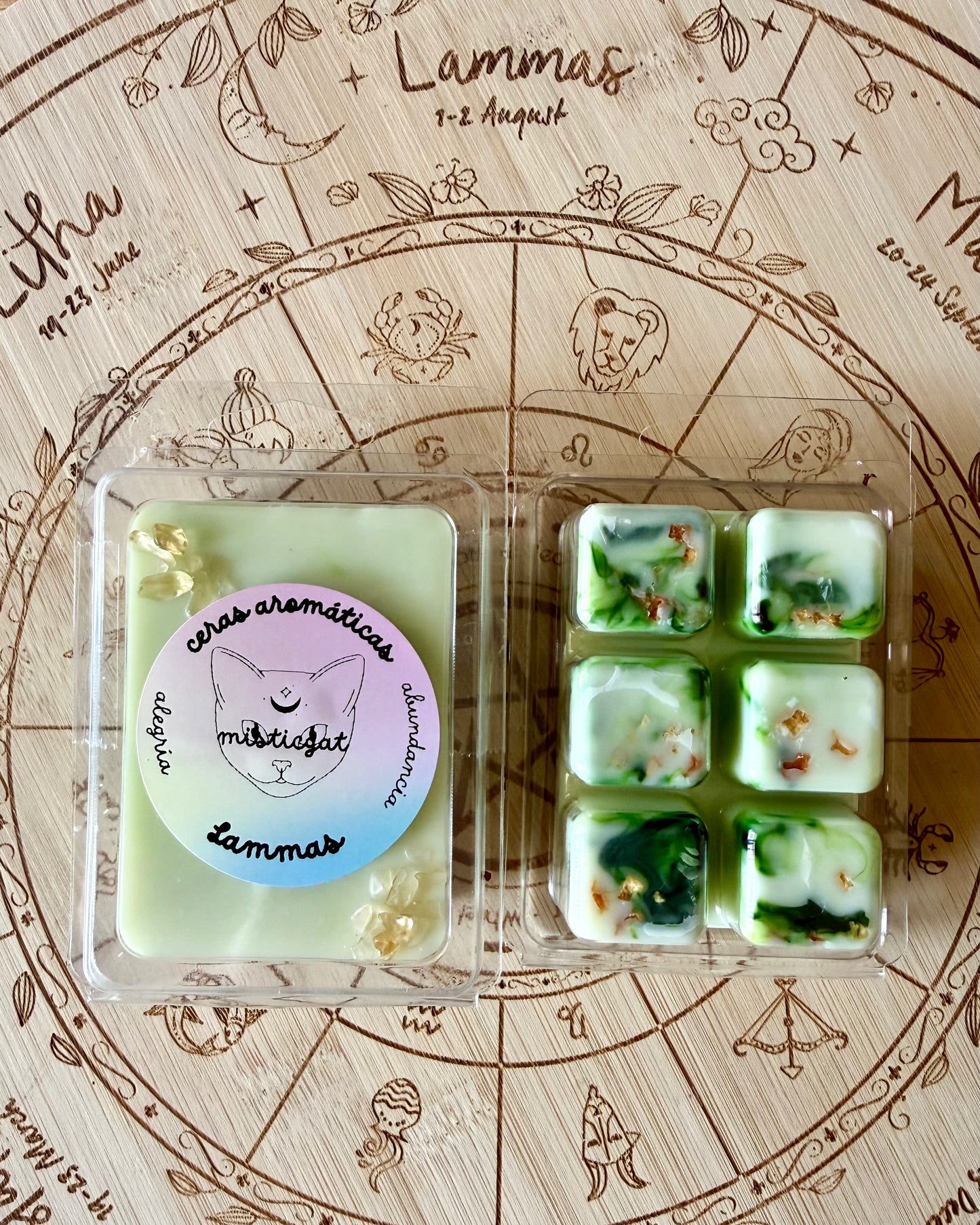 Ceras Aromáticas Lammas | Cosecha, Abundancia y Gratitud.