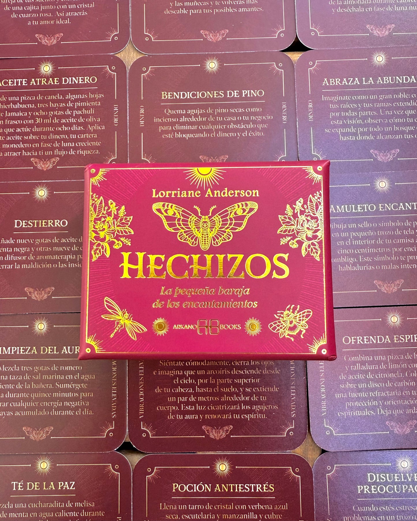 Hechizos | La pequeña baraja de los encantamientos.