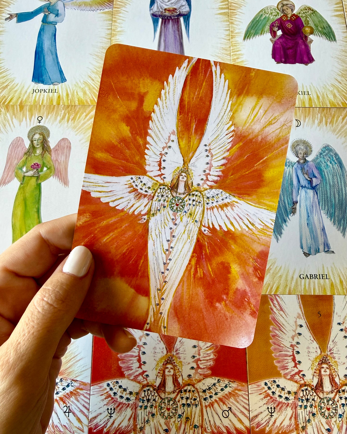 Tarot de los Arcángeles y Ángeles de la Kábala.