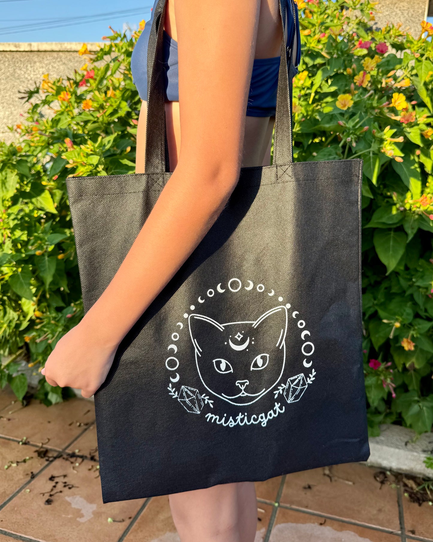 Tote Bag Misticgat | Lleva la magia contigo siempre.