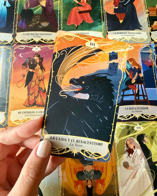 Alas y Coronas | Tu baraja de Tarot Romantasy.