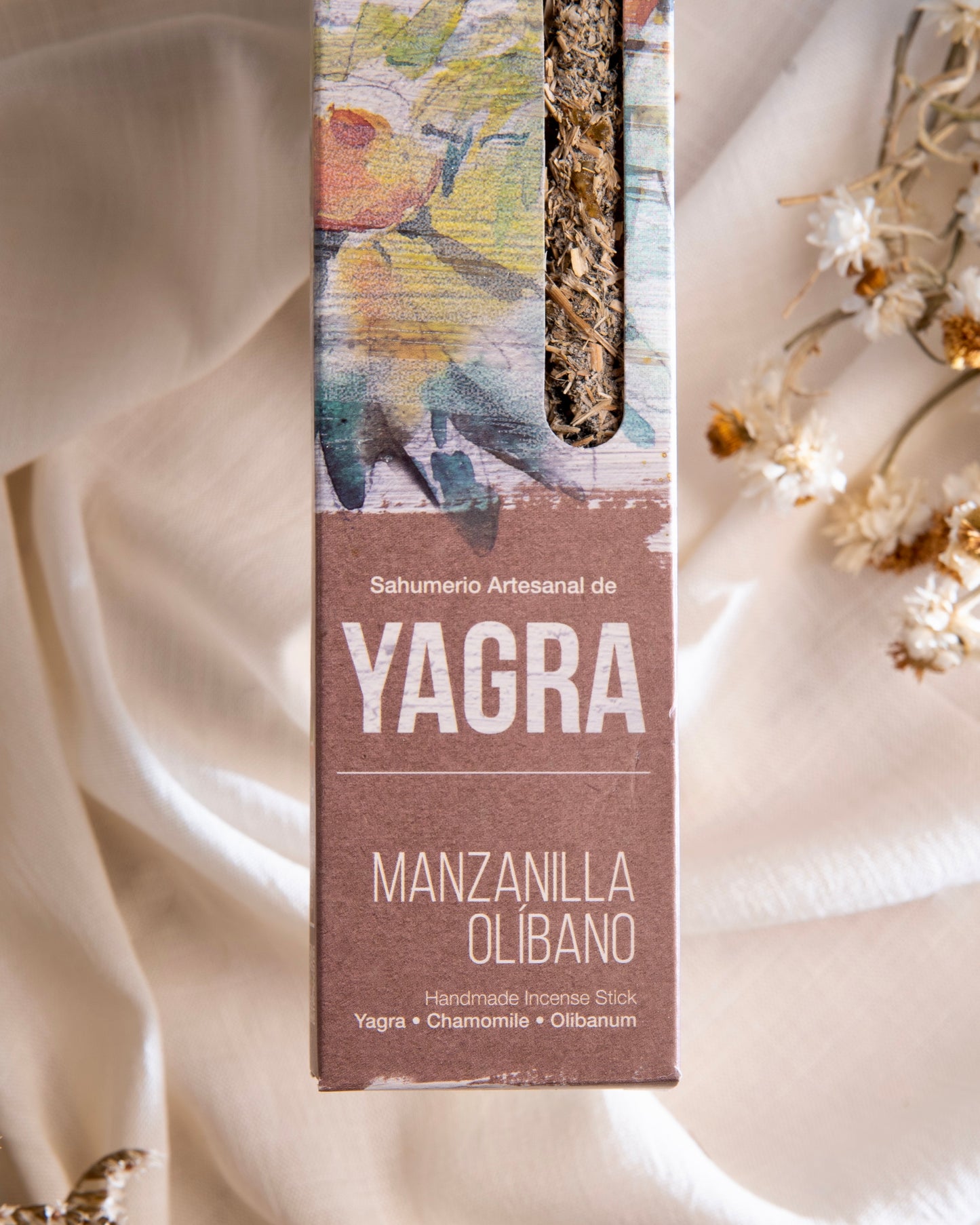 Sagrada Madre Yagra, Manzanilla y Olíbano | Creatividad y Abundancia