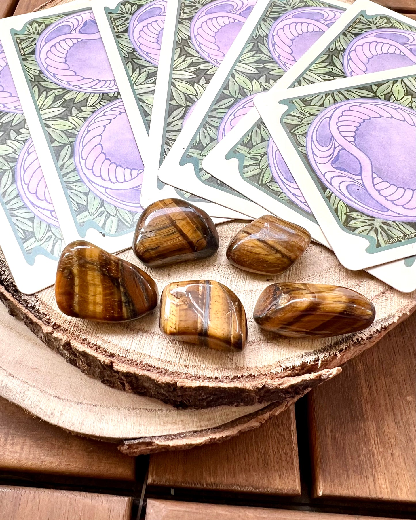 Rodado Ojo de Tigre | Fuerza, Protección y Claridad Mental.