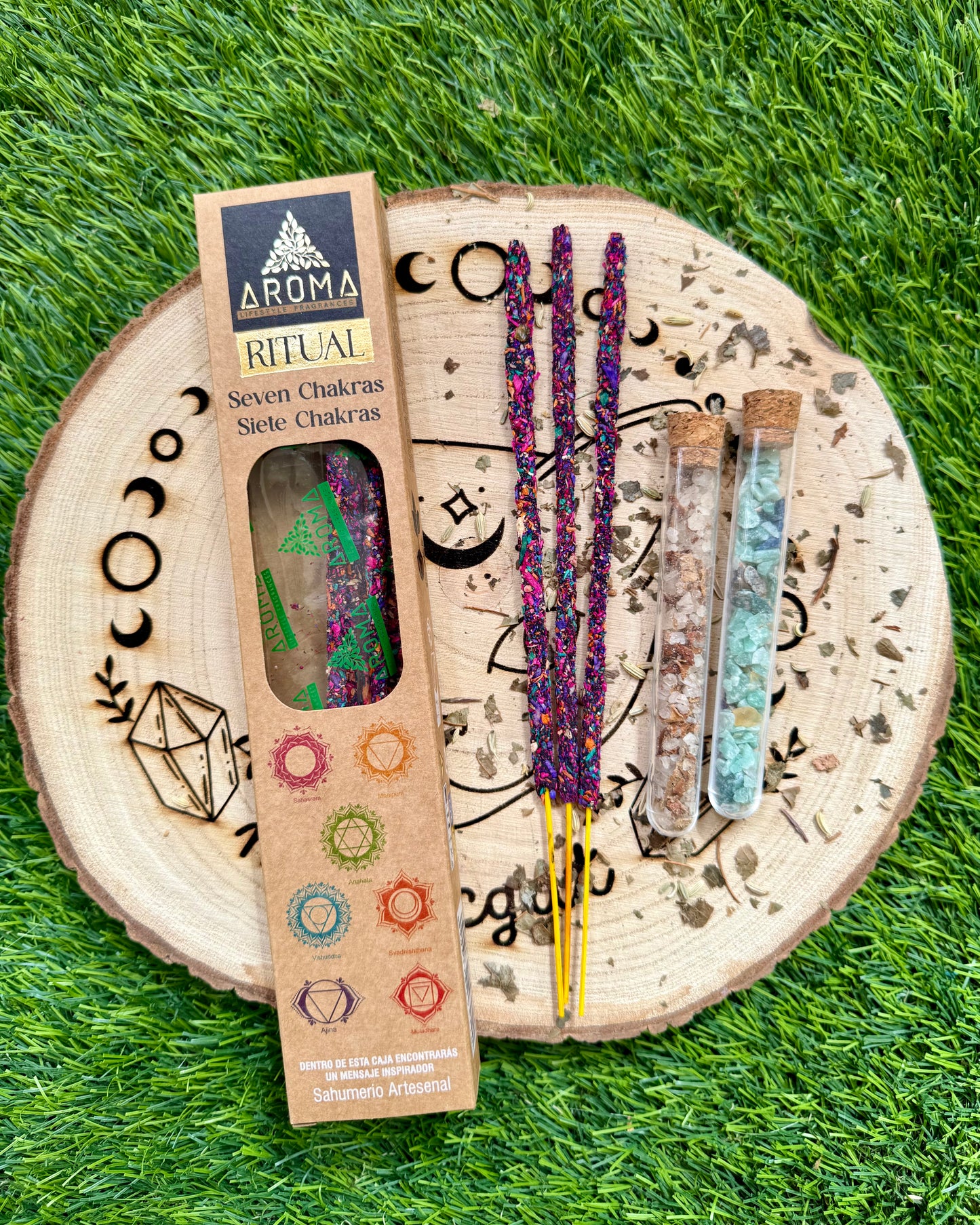 Incienso Aroma Ritual Siete Chakras | Armonía y Reequilibrio.