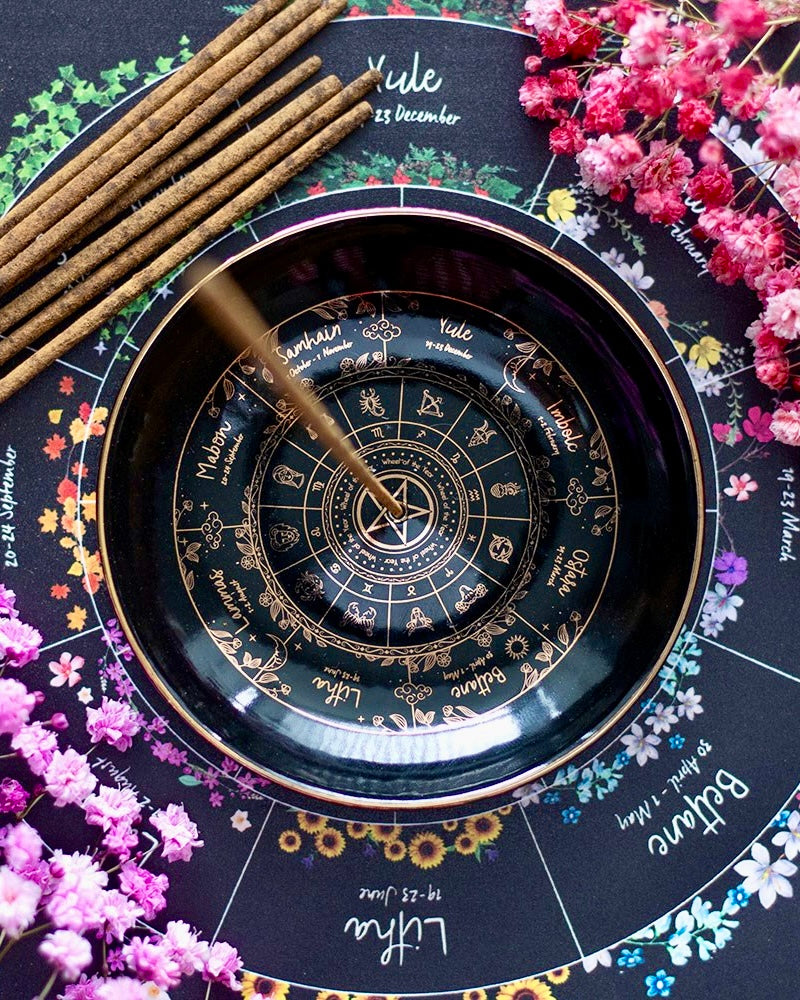 Portainciensos Rueda del Año | Magia en Cada Humo.