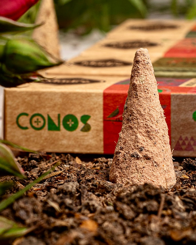 Sagrada Madre Conos Sándalo y Yagra | Claridad Mental