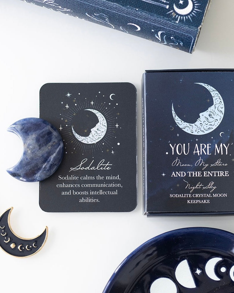 Blue Moon de Sodalita | Intuición y claridad bajo la luz lunar.