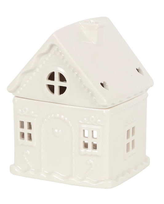 Quemador casita de jengibre | Dulce calidez para tu hogar.