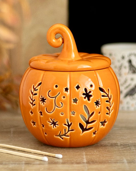 Quemador Calabaza Naranja | La magia del otoño en tu hogar.