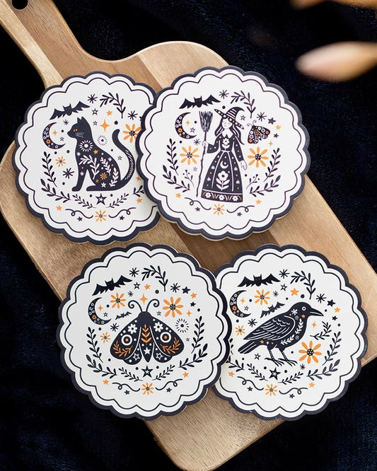 Posavasos Witch Folk | La magia también se sirve en la mesa.