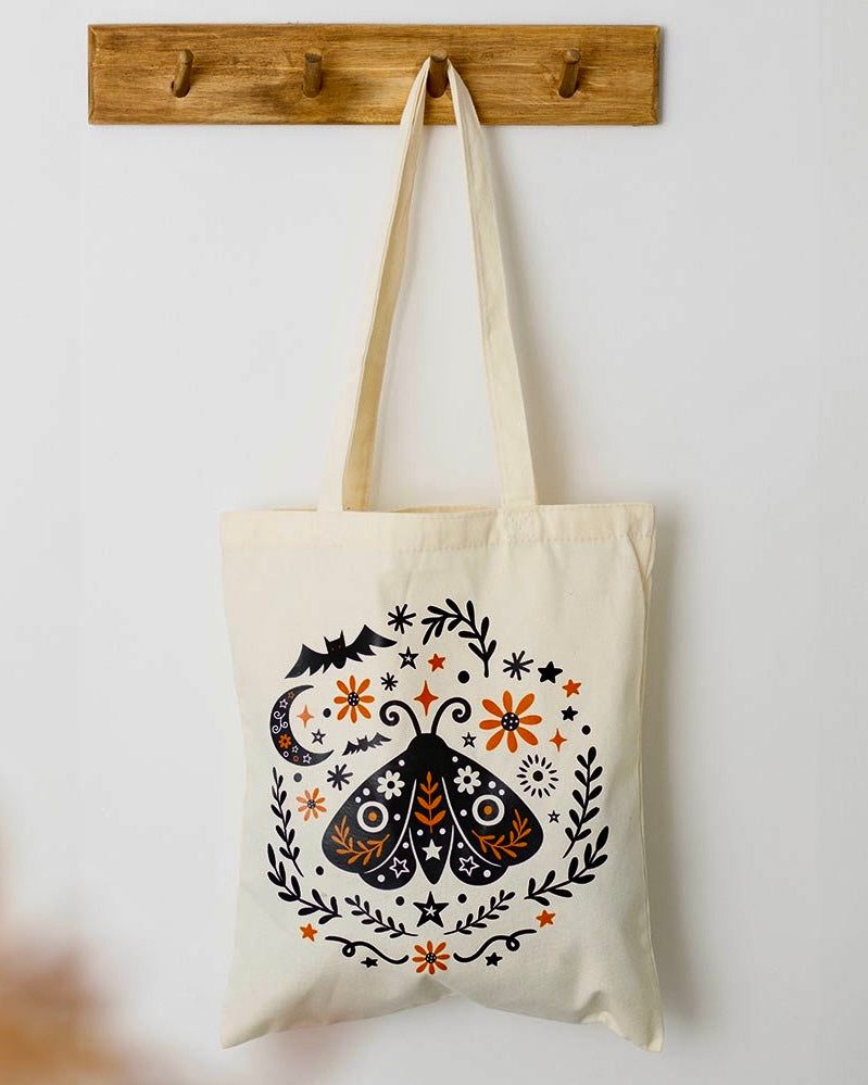 Totebag Polilla Folk | Lleva la magia contigo.