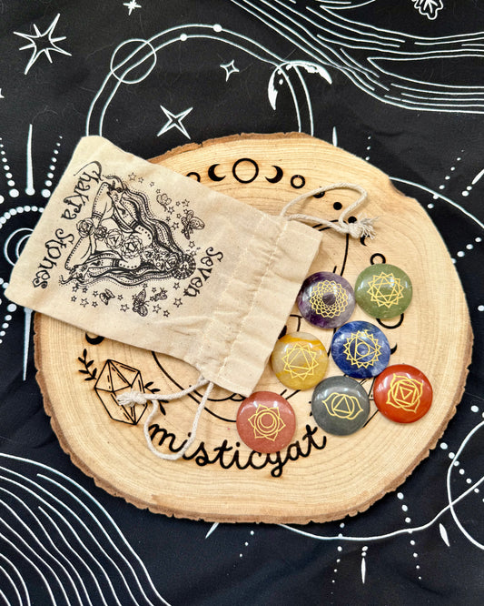 Set de Minerales de los 7 Chakras | Equilibrio, Armonía y Energía.