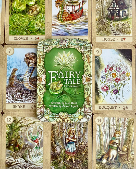 Fairy Tale Lenormand Pocket Edition | Magia de cuento siempre contigo.