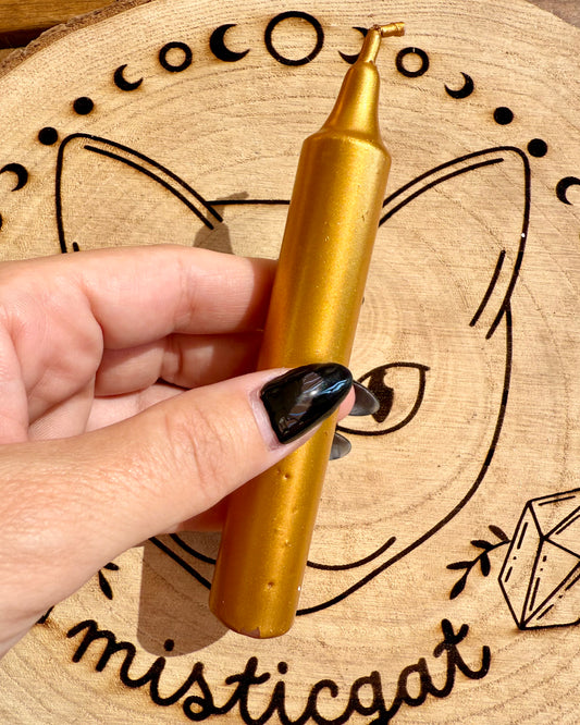 Vela Oro | Abundancia, éxito y vitalidad.