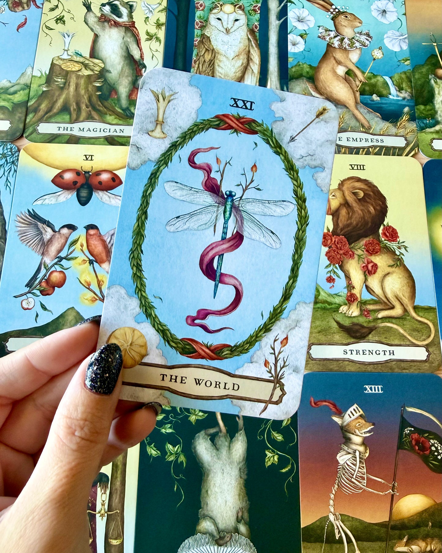 Tarot of the Woodland Wardens | Intuición, Naturaleza y Sabiduría.