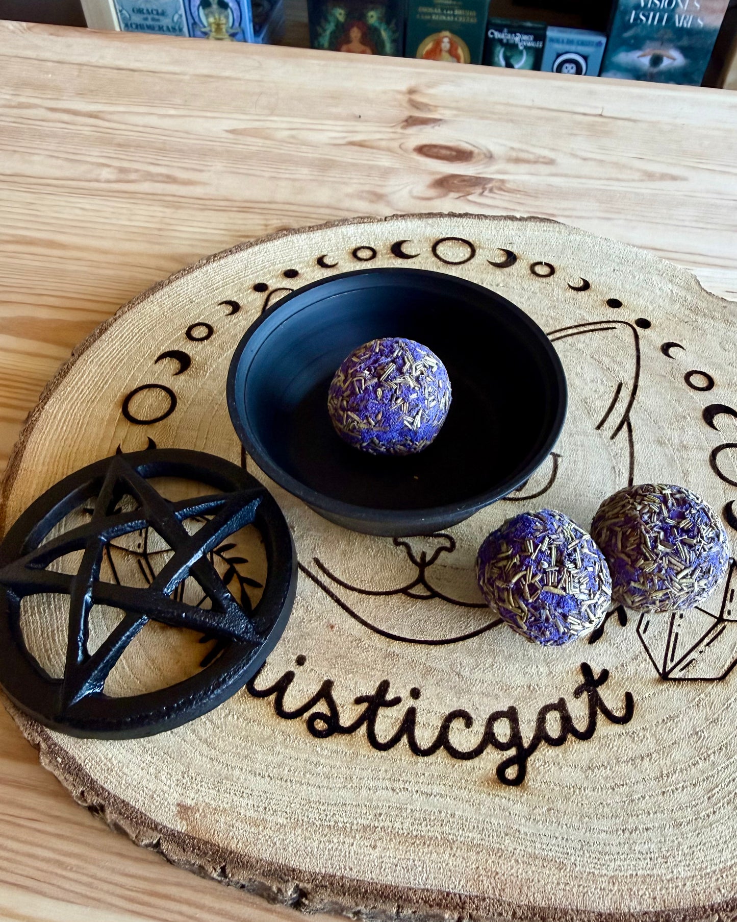 Mini Caldero Pentagrama | Protección, Magia y Misterio.