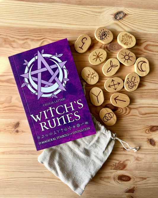 Runas Bruja Madera | Sabiduría, Intuición y Destino.