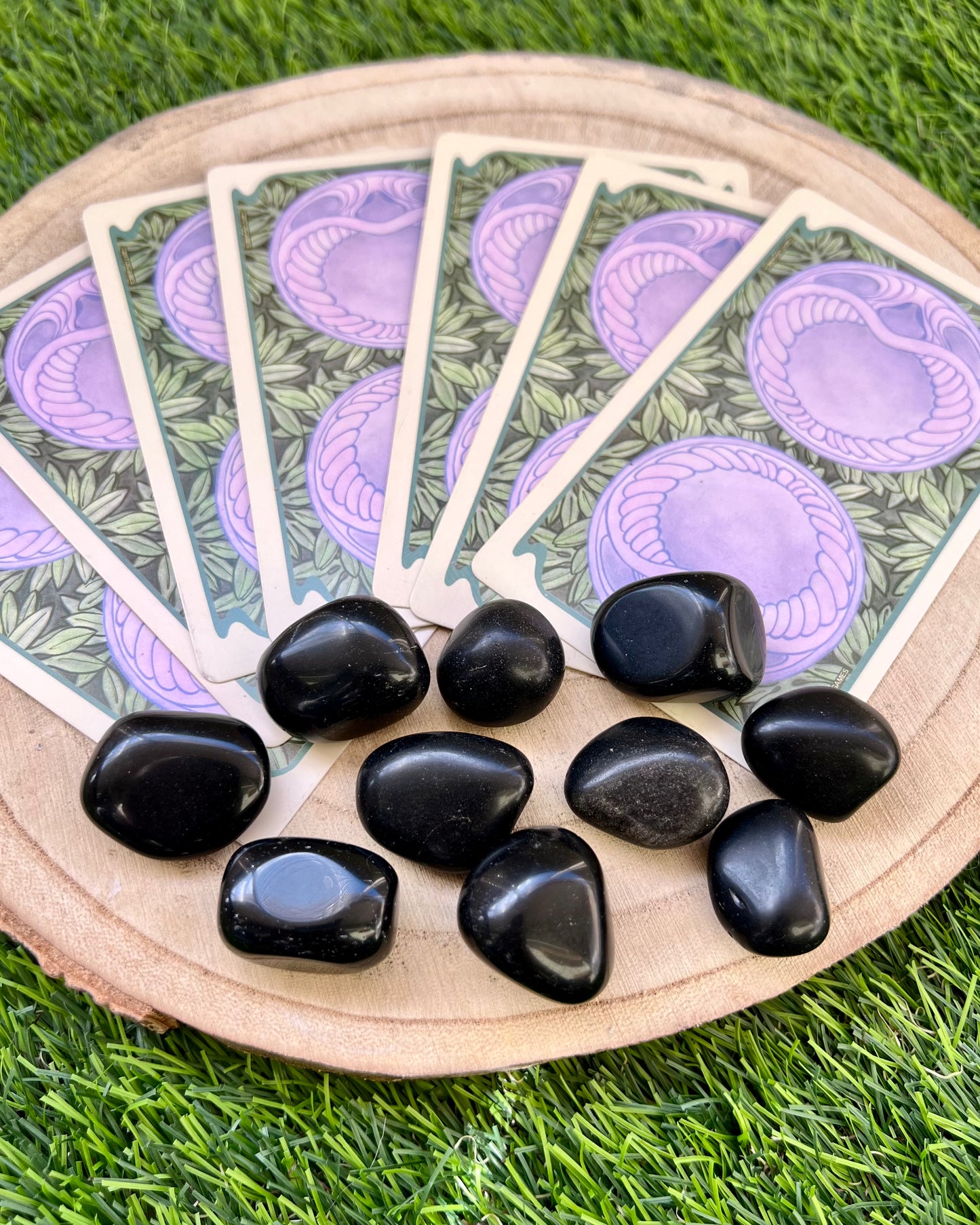 Rodado Obsidiana | Protección y Transformación Interior.