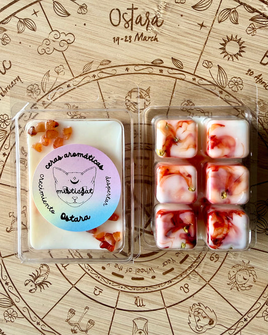 Ceras Aromáticas Ostara | Despertar y Crecimiento Interior.