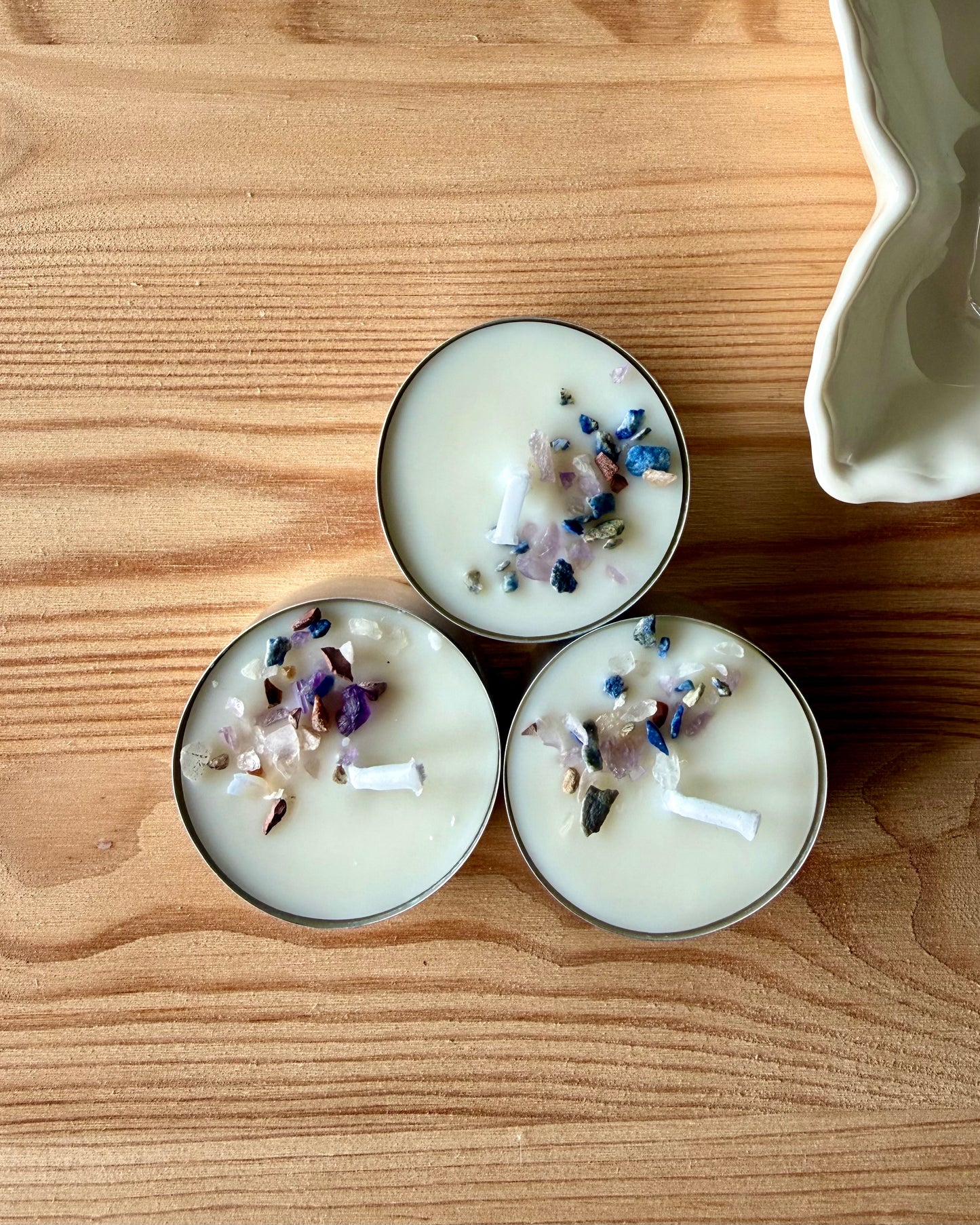 Velas de té ritualizadas | Armonía de las Siete Energías.