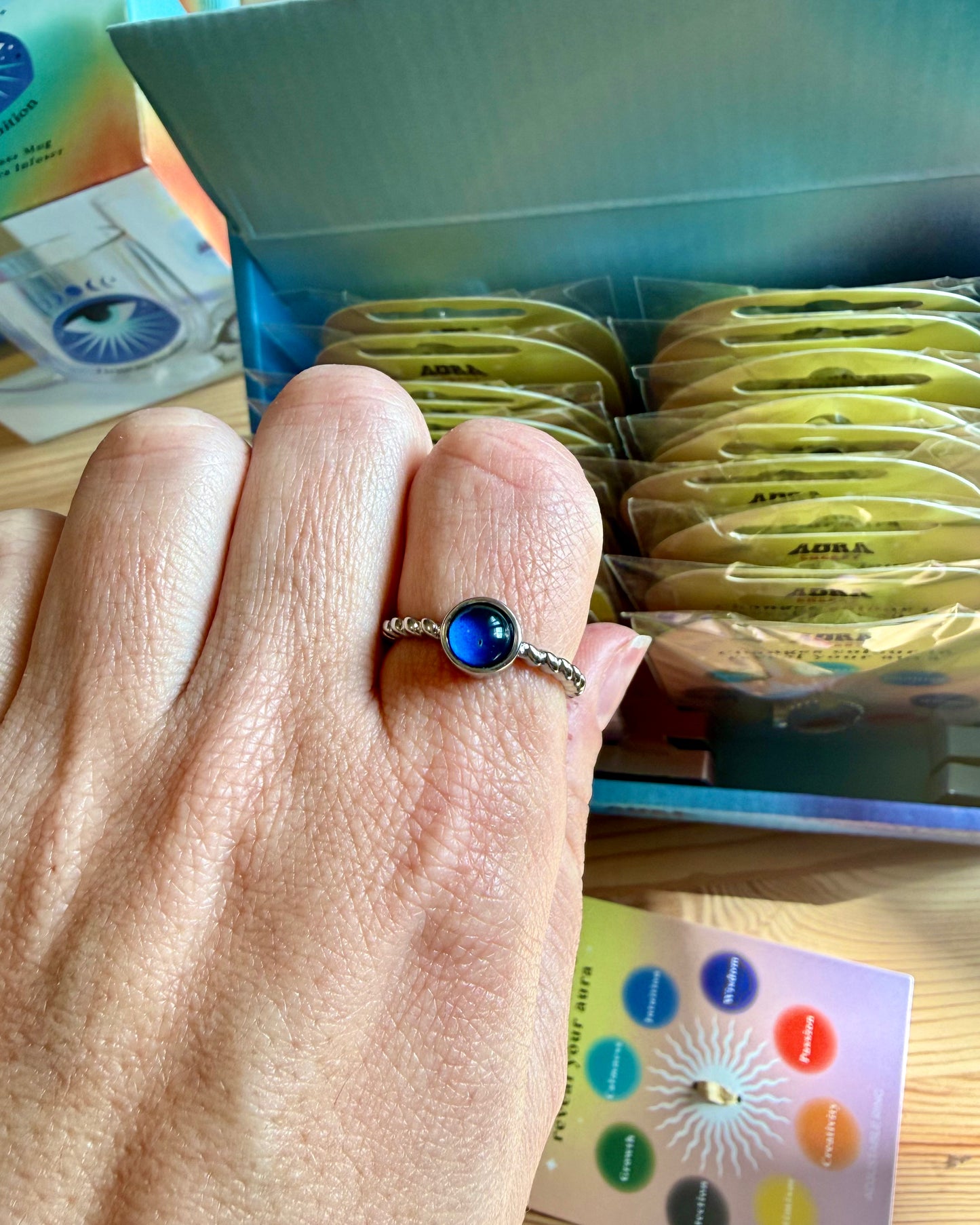 Anillo Aura | Energía y Lectura Emocional.