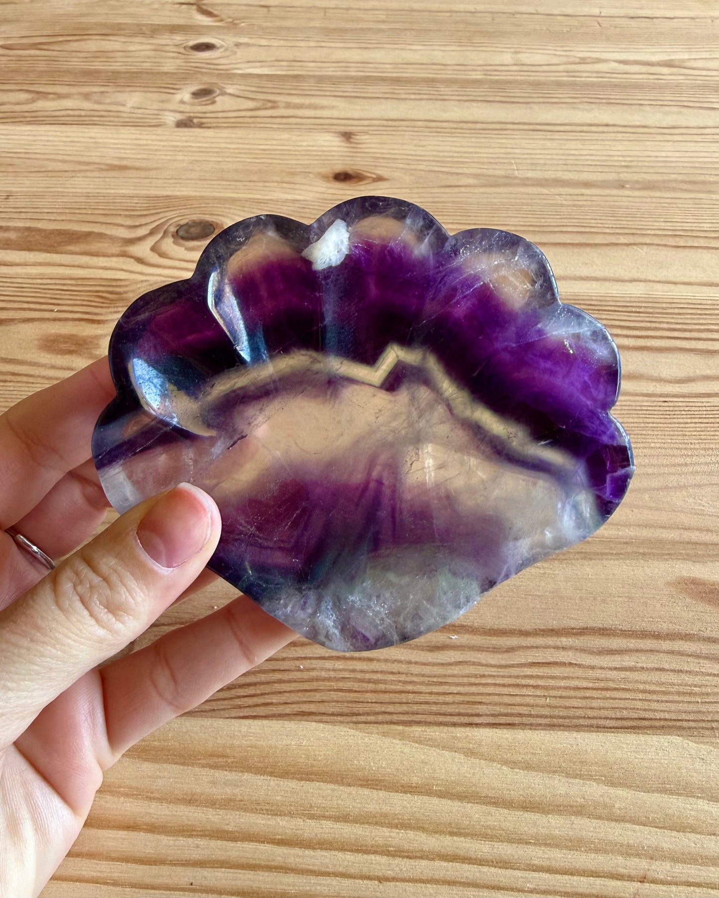 Bowl de Fluorita Grande | Claridad y Orden Interior.
