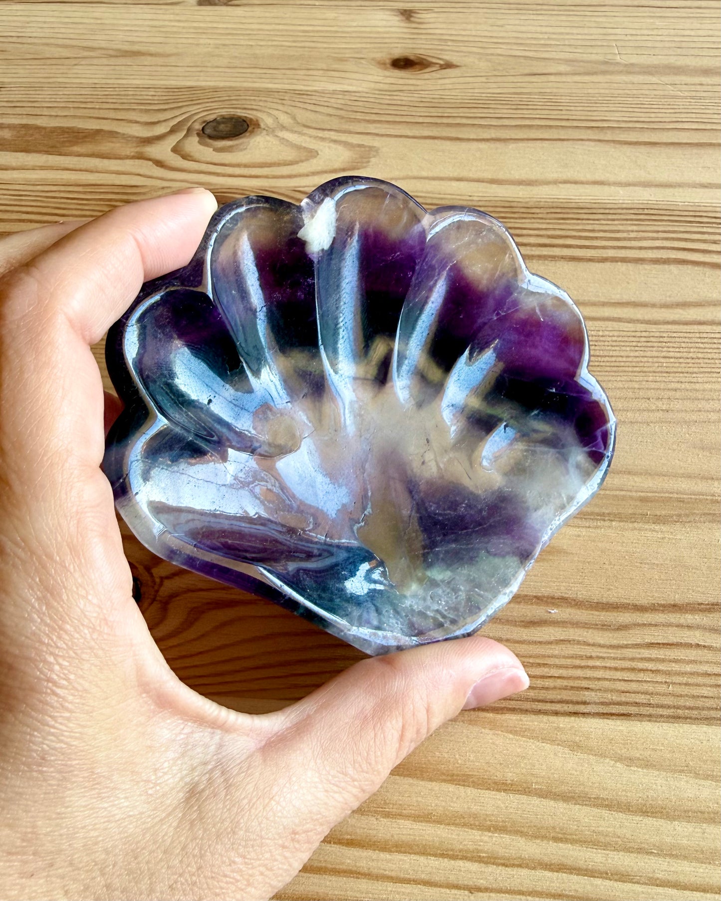 Bowl de Fluorita Grande | Claridad y Orden Interior.