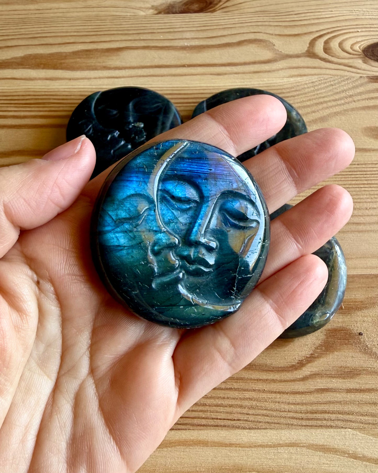 Luna de Labradorita | Intuición y Protección.