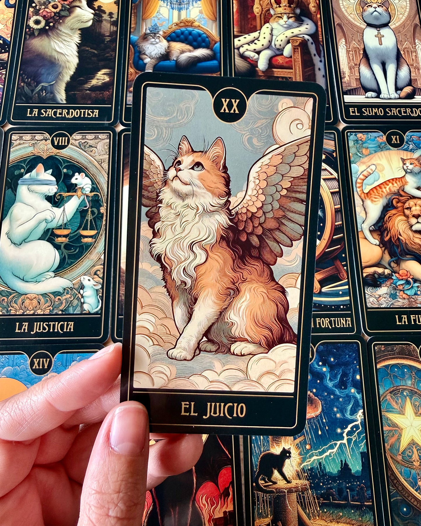 Tarot Mágico de los Gatos.